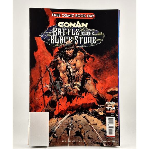 FCBD 2024 SILVER Issue LOT 1stP NOstamp Titan Viz Marvel DC Dark horse mad NM - Picture 5 of 14